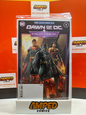 UNSTAMPED! Dawn of DC Knight Terrors FCBD Special Edition (July 2023) DC Comics
