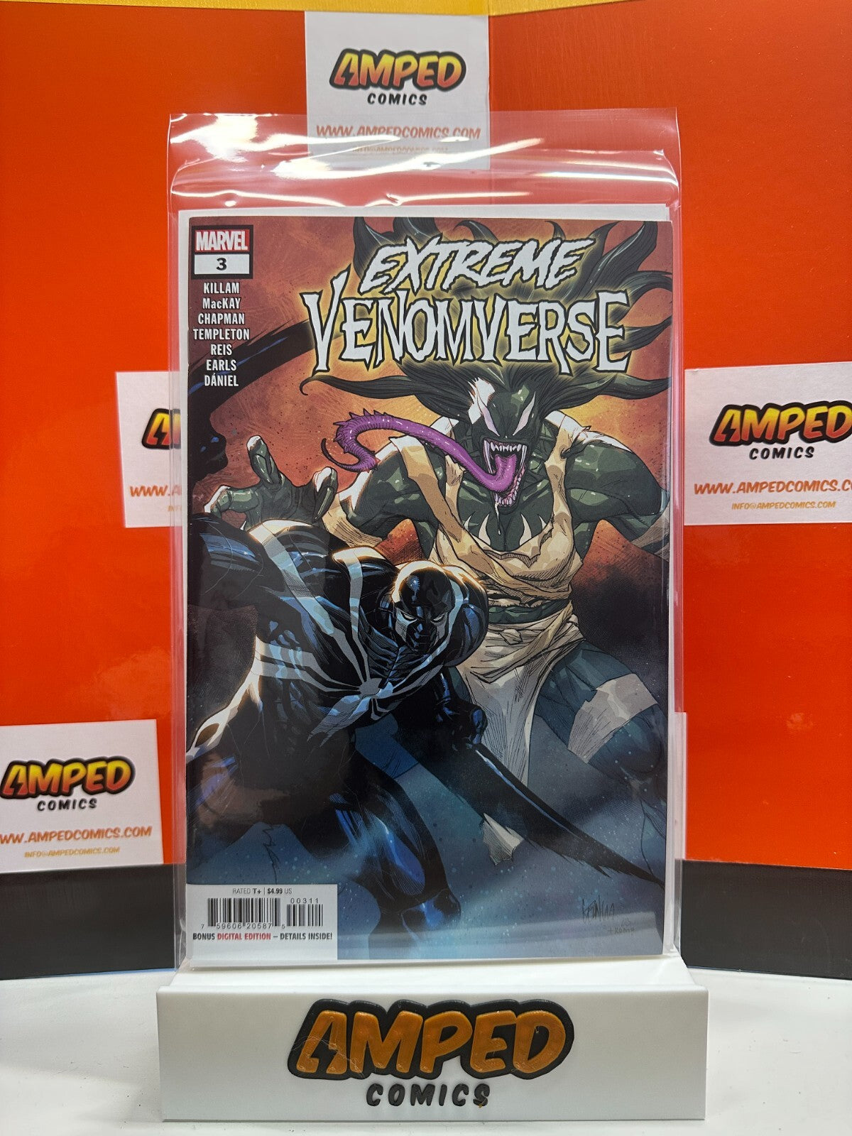 Extreme Venomverse #3🔑Marvel ⋅ 1st app Venom from 1602 & L.M.V.: Life-Model