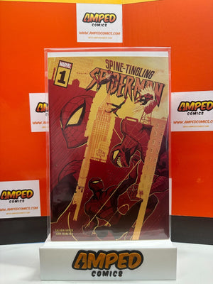 SPINE-TINGLING SPIDER-MAN #1 Juan Ferreyra 2nd Printing Wraparound Variant 2023