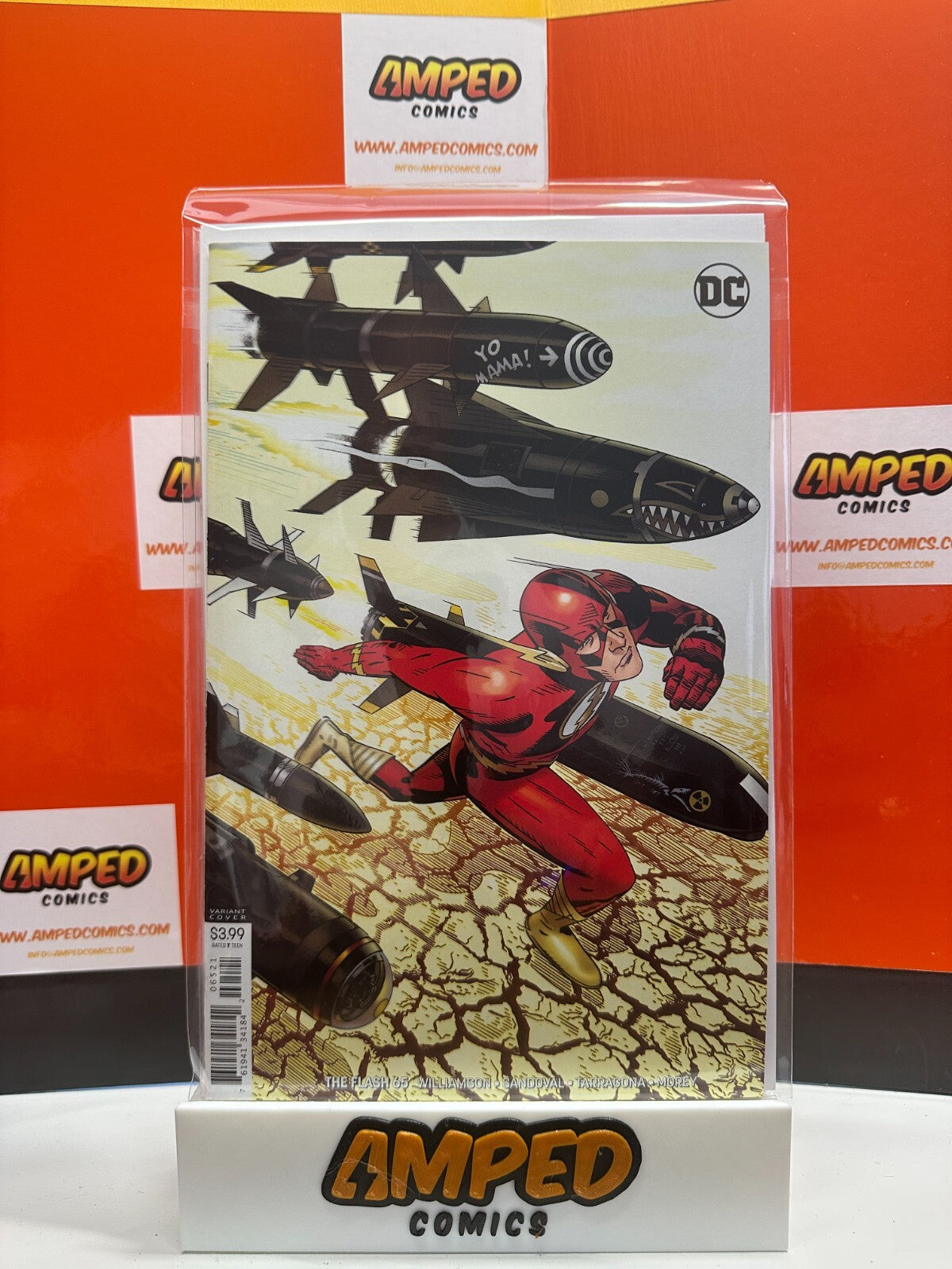 The Flash #65 (DC 2019 Vol. 5) - Michael Golden Variant 65B - Joshua Williamson