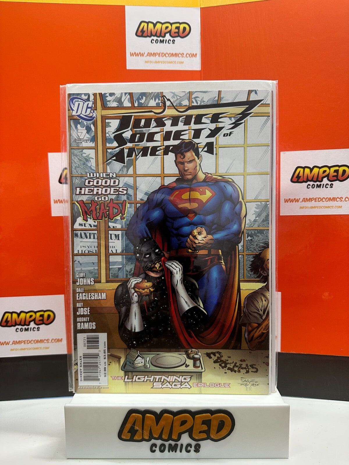 Justice Society of America #7 1st Appearance Citizen Steel 1:10 Variant