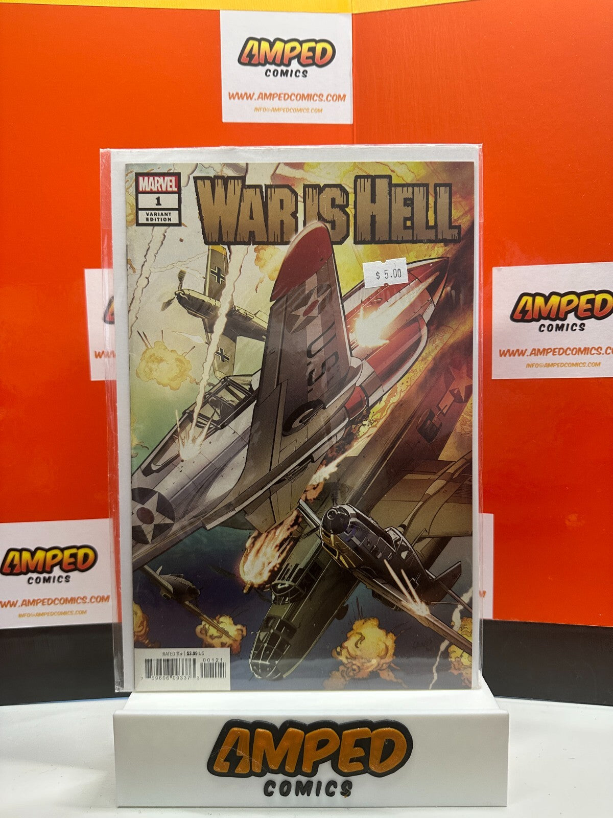 WAR IS HELL #1 Marvel 2019, Greg Land Variant, 1st Print, Howard Chaykin