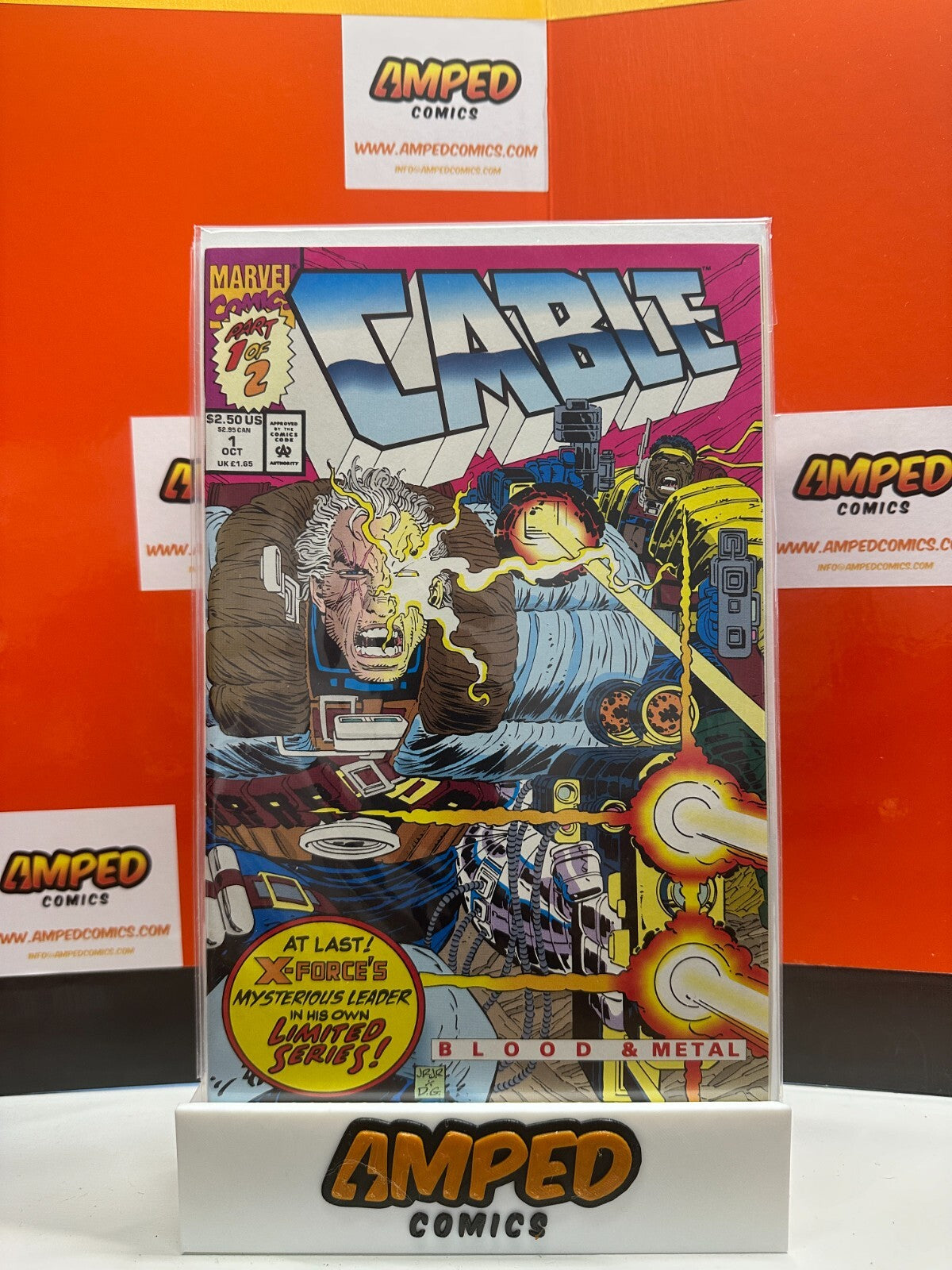 Cable - Blood and Metal #1 (Marvel, October 1992)