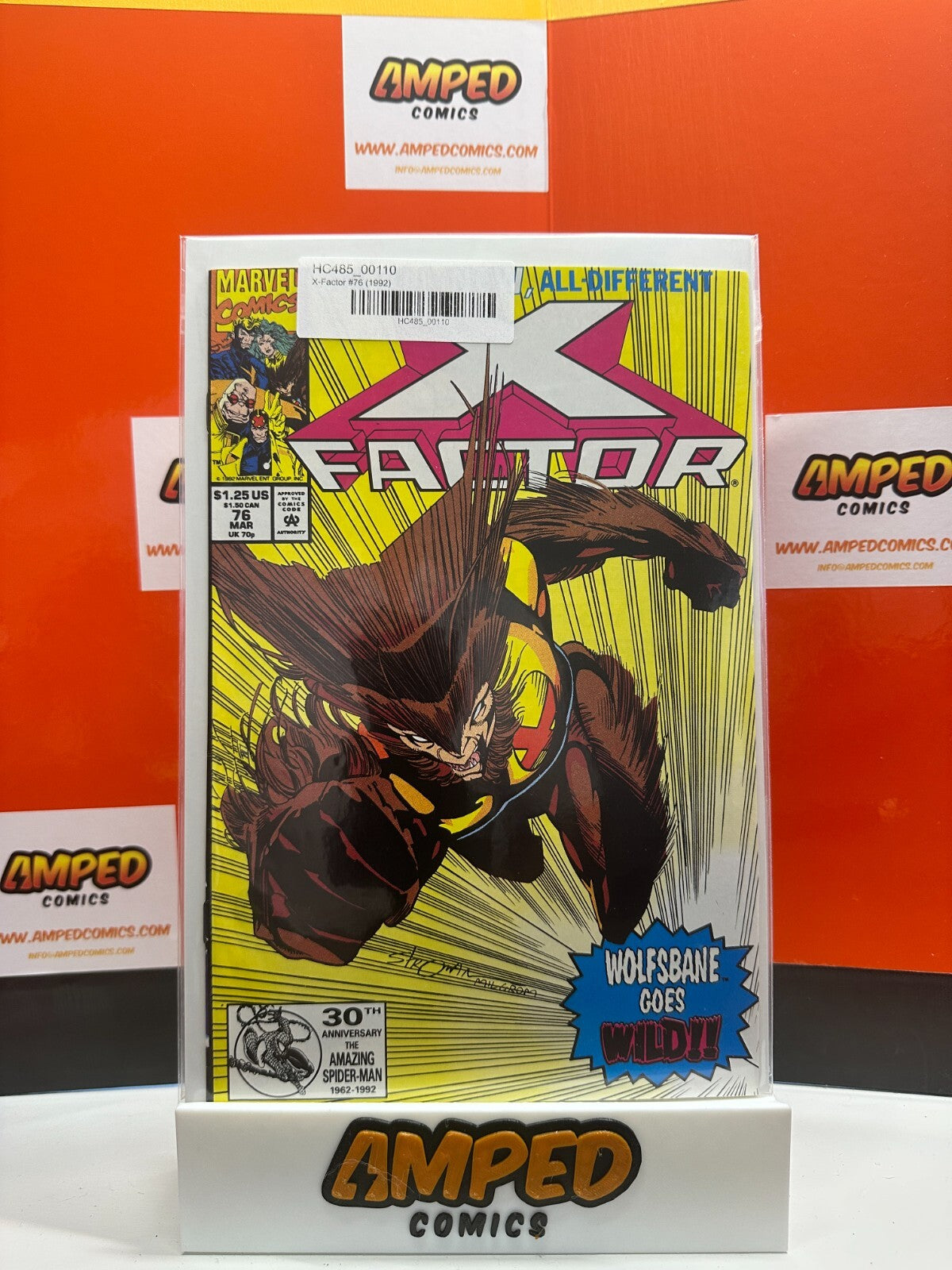 X-FACTOR #76 (Marvel 1992): STROMAN CVR / ATALANTA