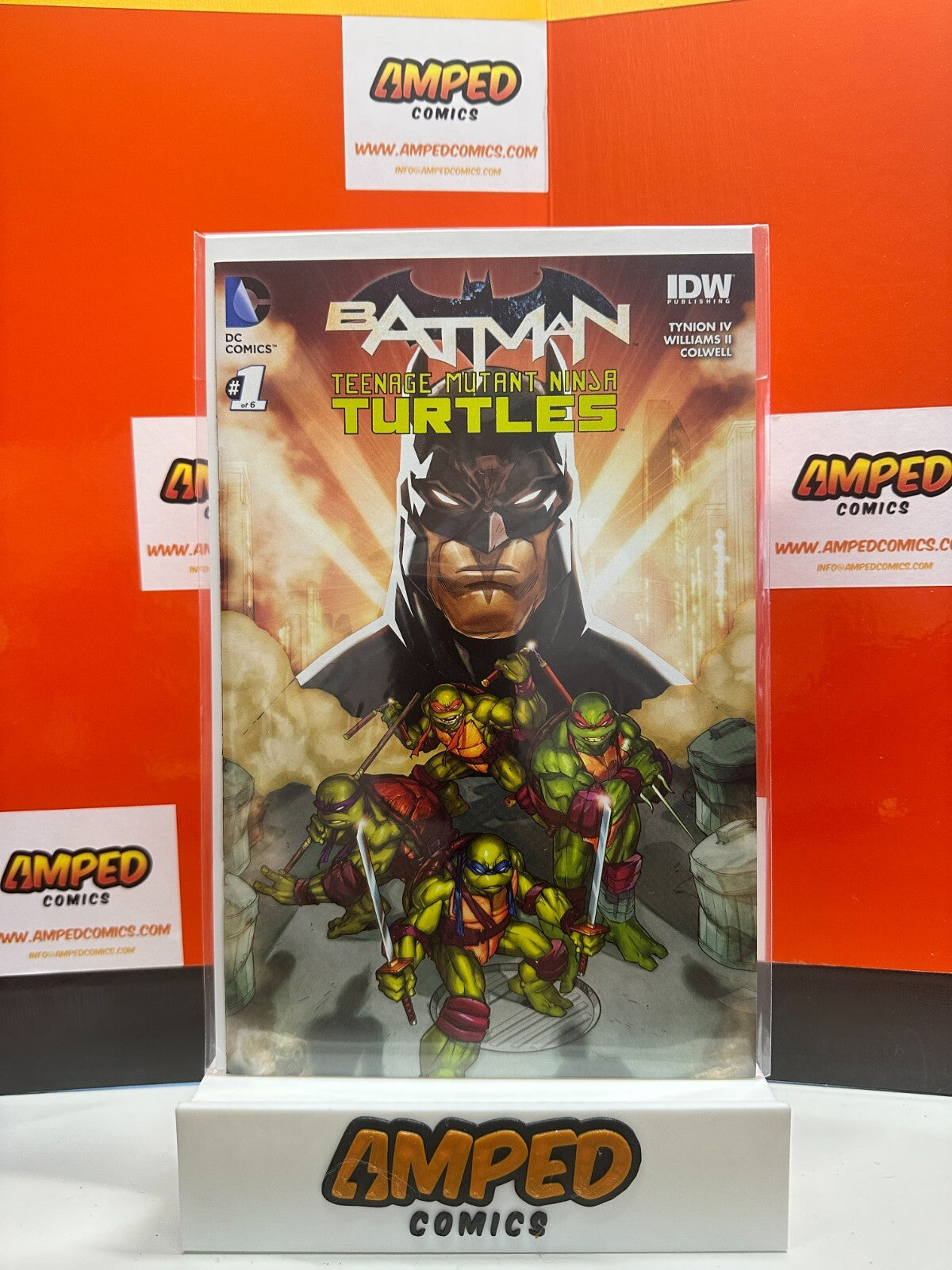 Batman/ Teenage Mutant Ninja Turtles #1: Amazing Con Variant by Eddie Nunez