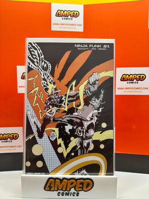 NINJA FUNK #1 LAUCNH VARIANT 2 (MAHFOOD VARIANT)