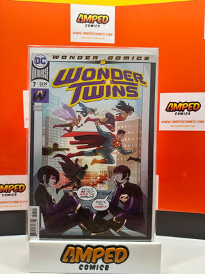 WONDER TWINS 7 STEPHEN BYRNE VARIANT COVER DC COMICS 2019
