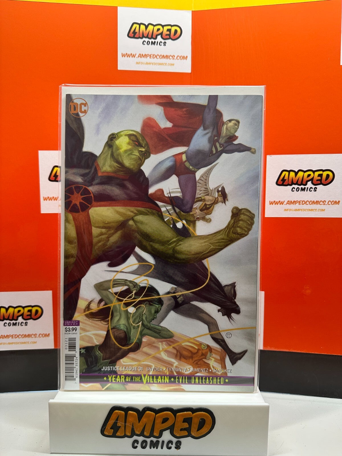 JUSTICE LEAGUE #31 DC Variant Cover Year Of The Villain