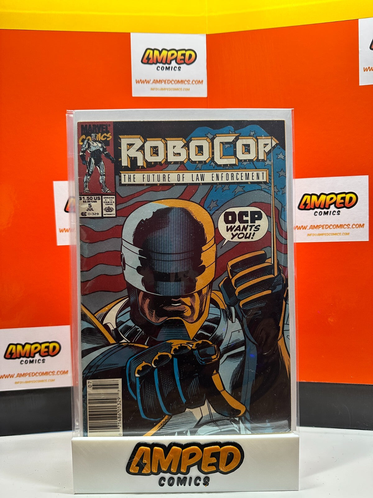 ROBOCOP #5 (1990) MARVEL COMICS