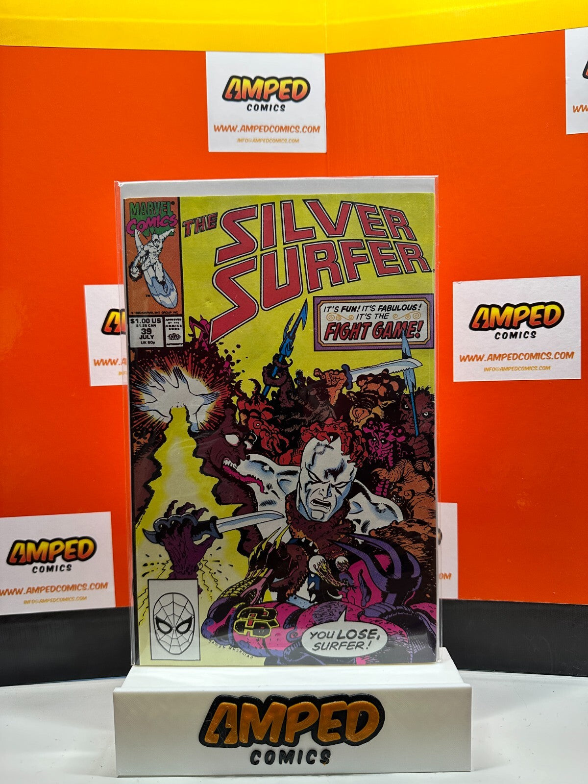 Silver Surfer #39 Marvel Comics 1990 Alan Grant