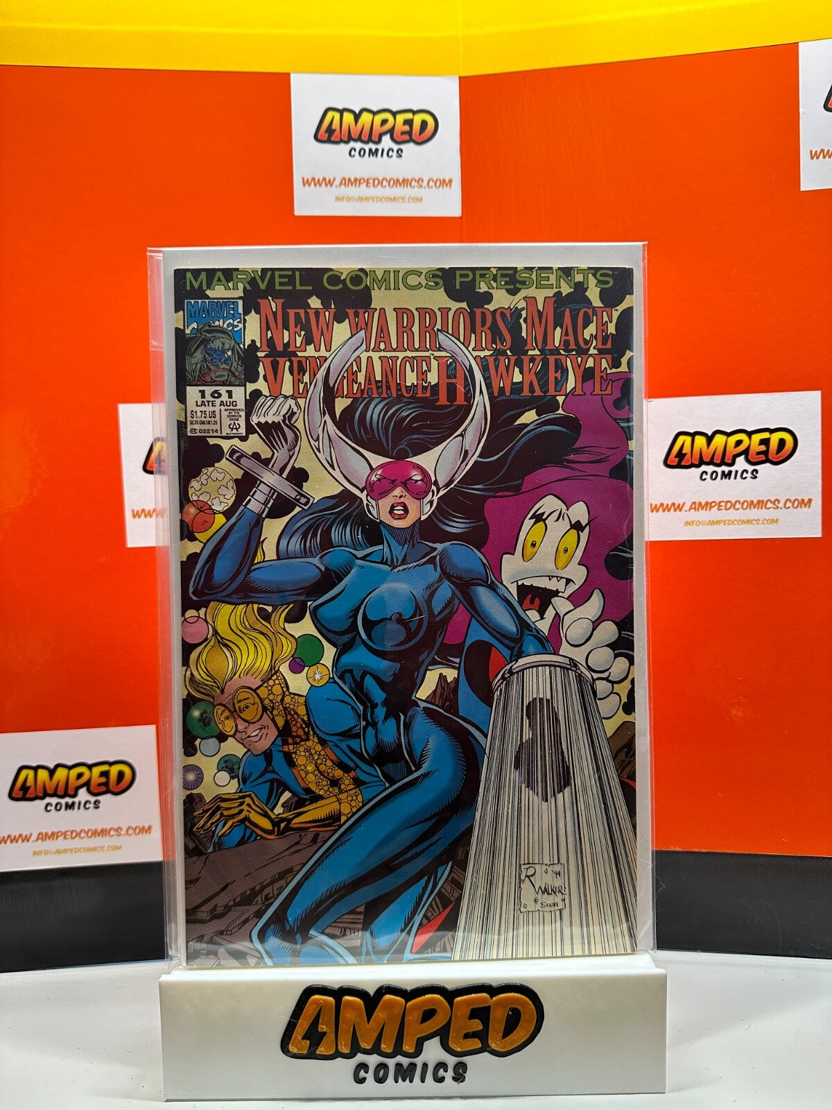 New Warriors Mace Vengeance Hawkeye #161 Marvel Comics