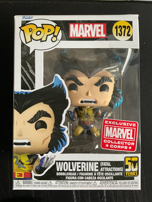 Funko Pop! Wolverine # 1372 Fatal Attractions Marvel Collector Corps