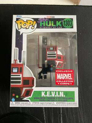 Funko POP! Marvel Collector Corps She-Hulk KEVIN 1303 - NIB
