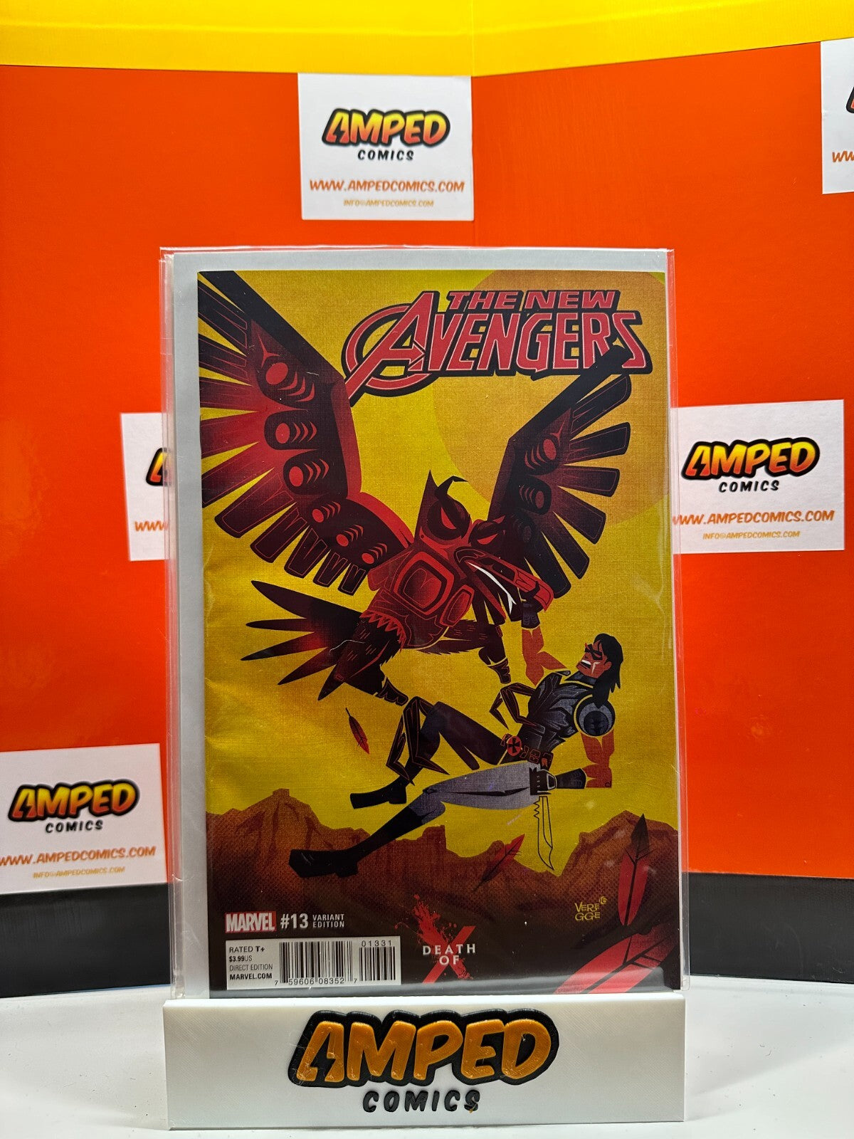 MARVEL COMICS THE NEW AVENGERS #13 DEATH OF X VARIANT EDITION 1ST PRINTING