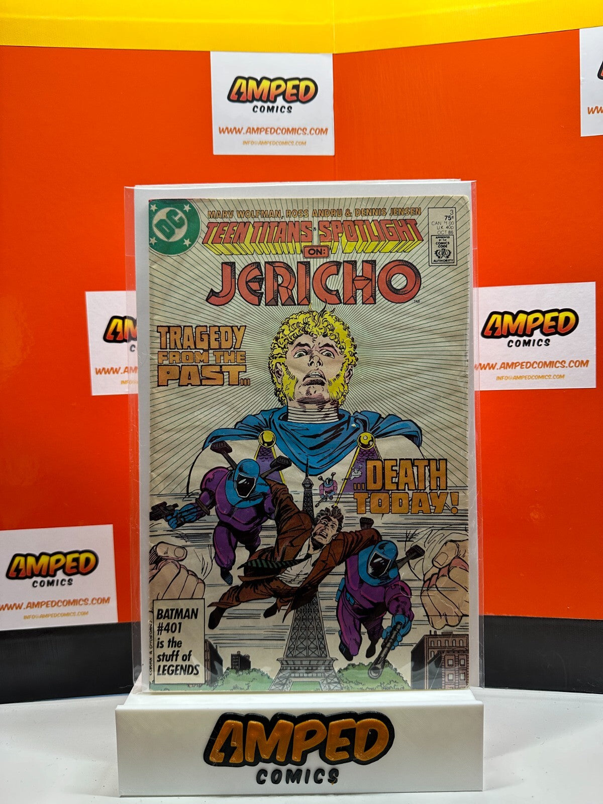 Teen Titans Spotlight On Jericho #3 (1986) DC Comic