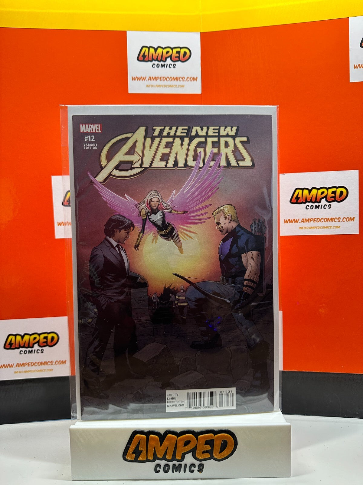 NEW AVENGERS #12 (2016) CIVIL WAR II ~ EWING ~ GREG LAND VARIANT