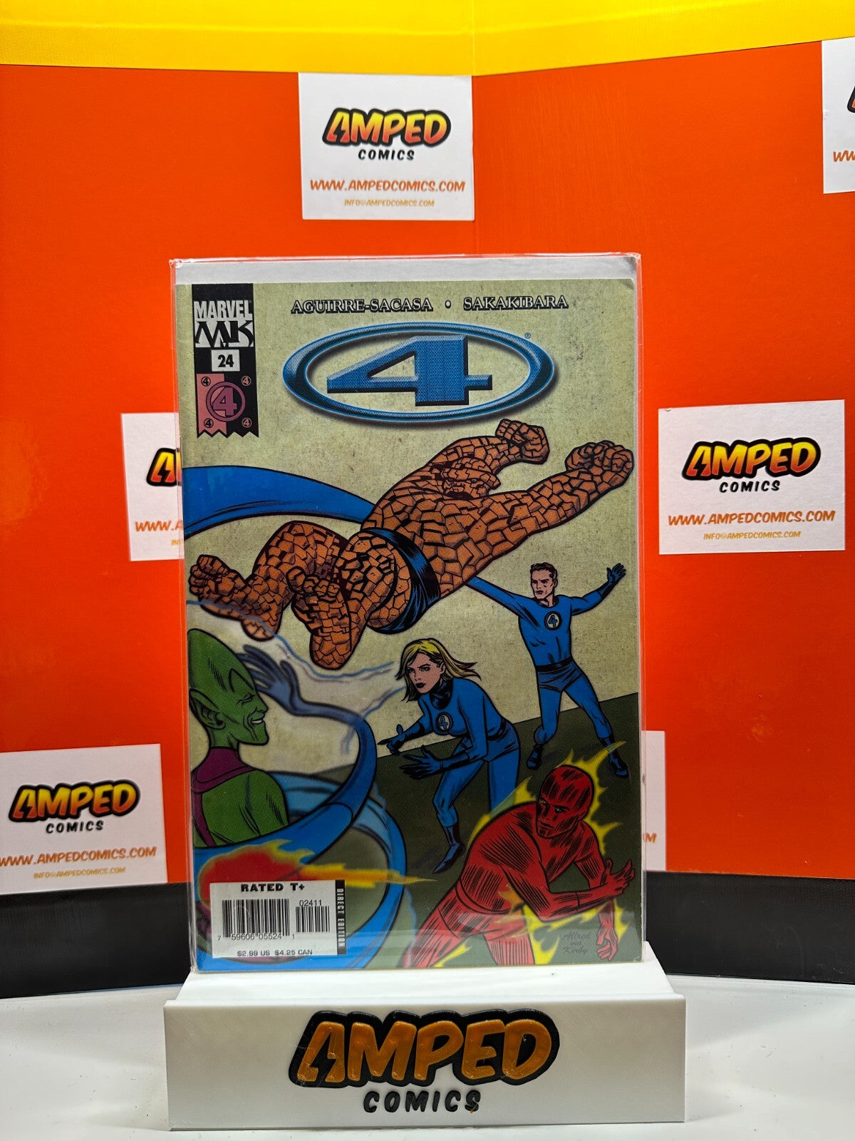 Marvel Knights 4 #24 (Jan 2006) Impossible Man [Fantastic Four] Sacasa, Allred