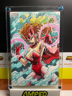 EXTRAORDINARY X-Men #1 (2016) Blank Variant W/ Original Toddbeats Art