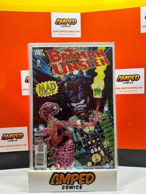 2009 DC Comics Batman Unseen Issue 2 Kelley Jones Cover