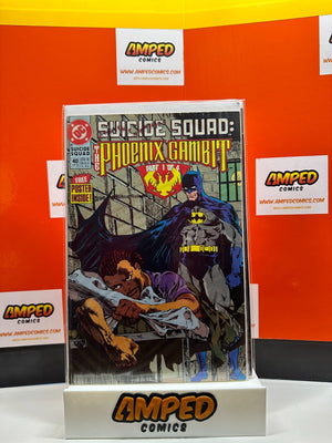 Suicide Squad #40 with Poster DC Comics 1991 Batman Phoenix Gambit