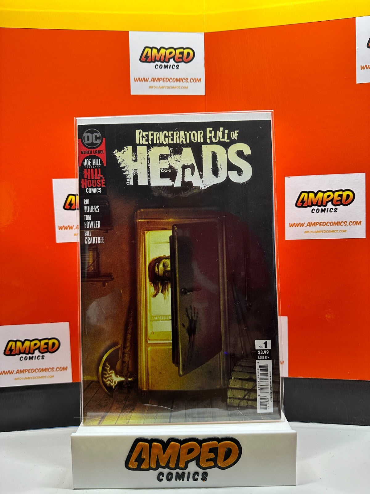 Refrigerator Full of Heads #1 DC Black Label 2021