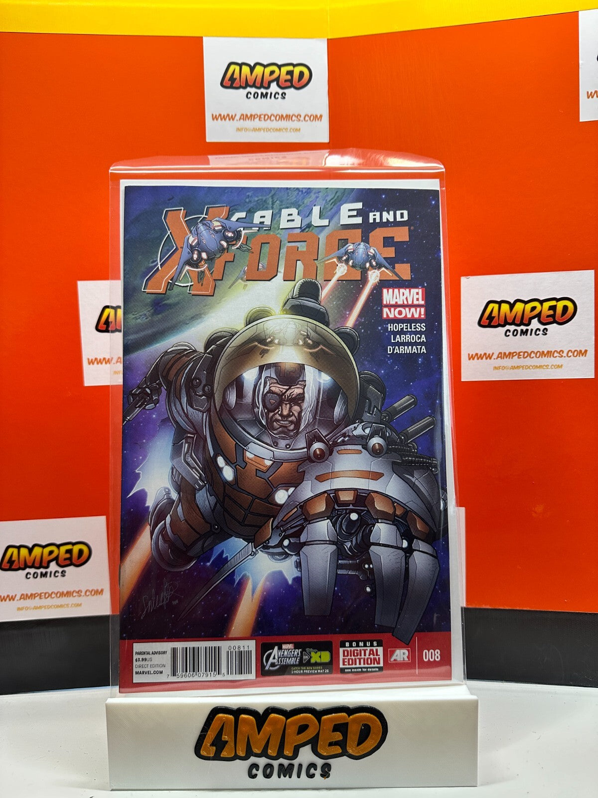 CABLE AND X-FORCE #8 MARVEL NOW 2013