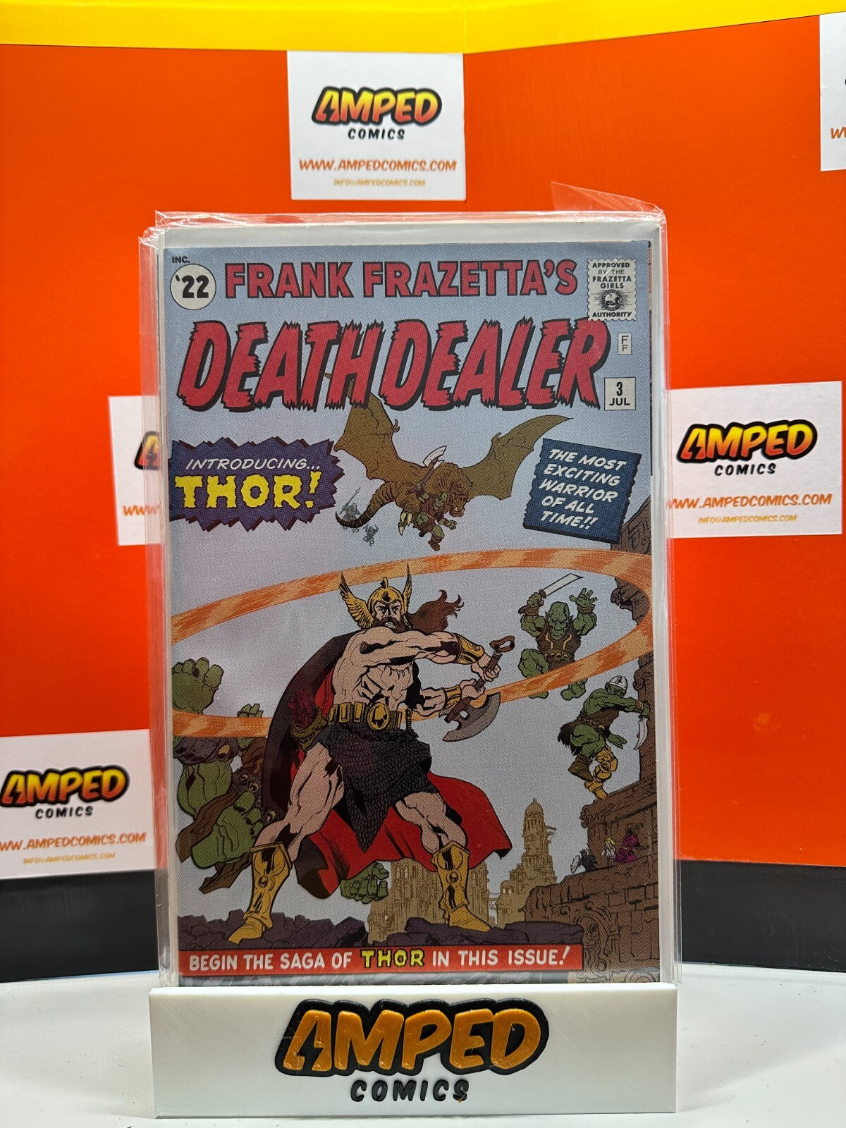 FRANK FRAZETTAS DEATH DEALER #3- 1:5 MARTINO VARIANT