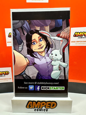 STABBITY BUNNY #1 (2016)🔑Stabbity Bunny #1 Kickstarter🔑SIGNED BY RIVERA W/COA