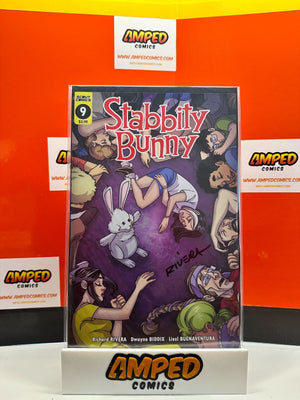 Stabbity Bunny #9 Scout (2020) SIGNED BY RIVERA W/COA