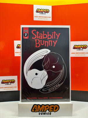 Stabbity Bunny #7 Scout (2018) SIGNED BY RIVERA W/COA