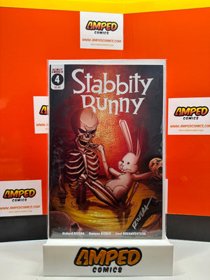 Stabbity Bunny #4 Scout (2018) SIGNED BY RIVERA W/COA