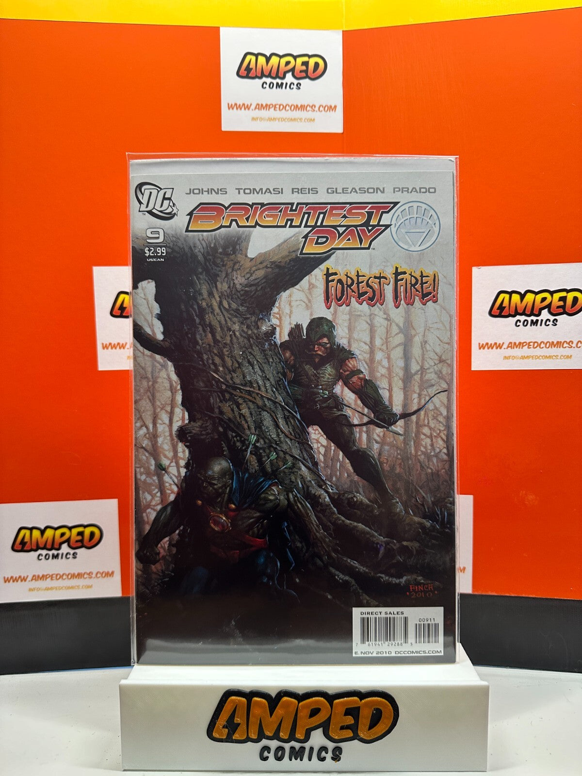 Brightest Day #9DC ⋅ 2010🔑Jackson Hyde revealed to have water elemental power🔑