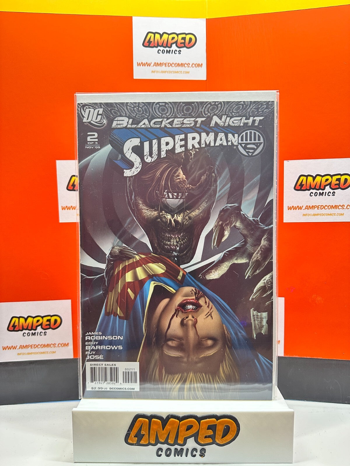 Blackest Night: Superman #1-3 DC (2009) COMPLETE SET