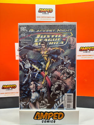 Justice League of America #39/40 - Blackest Night - Connecting Covers