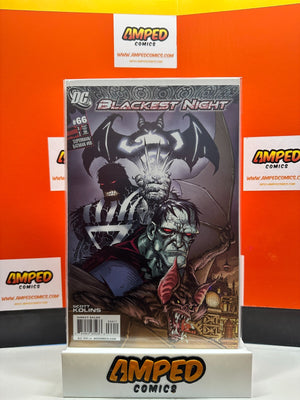 SUPERMAN / BATMAN #66 SCOTT KOLLINS STORY & COVER BLACKEST NIGHT DC 2010