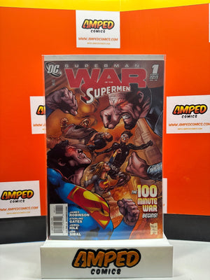 Superman War of the Supermen #0 FCBD #1-4 Complete Series Set 2010 DC 5 BOOK LOT