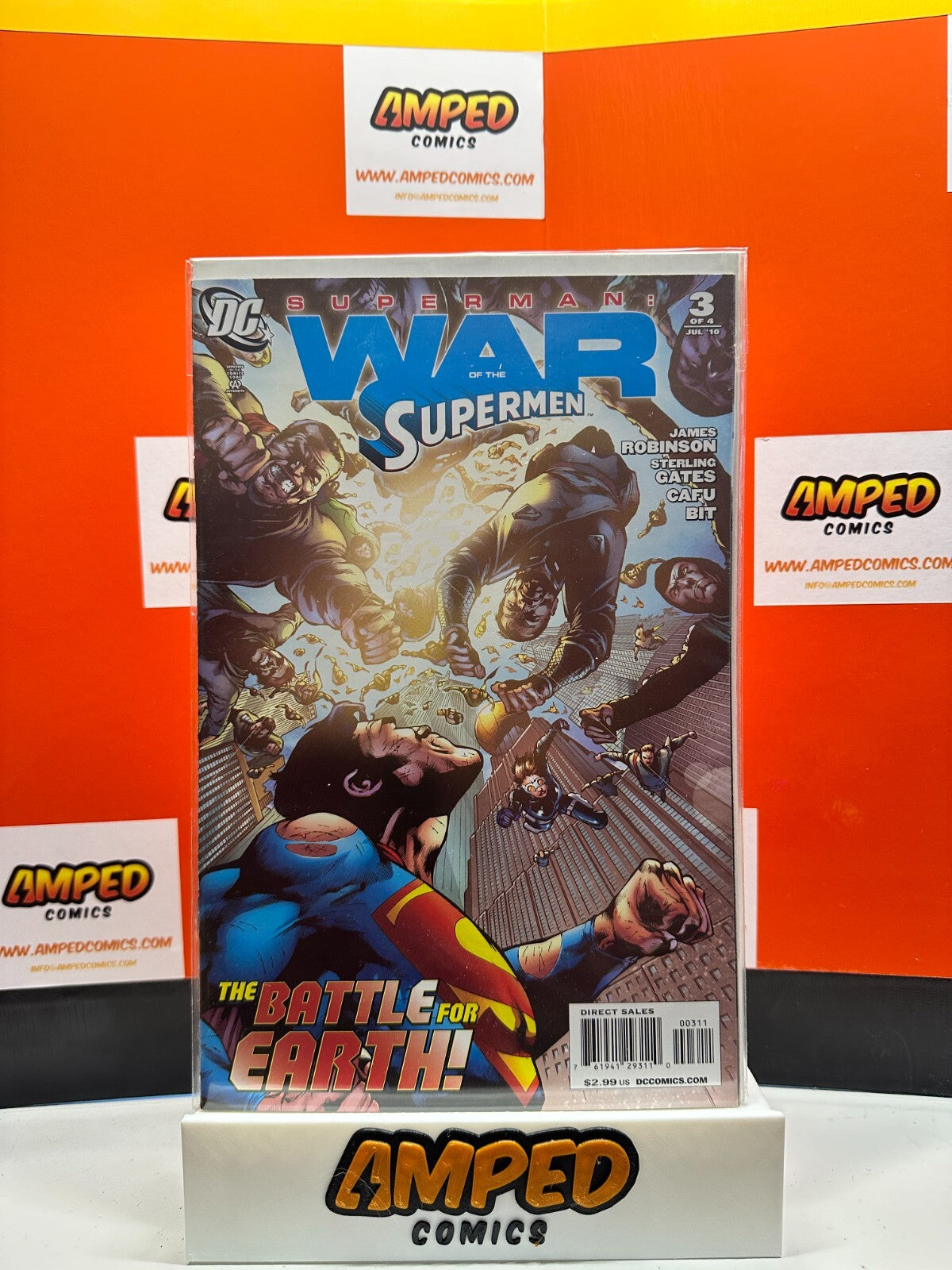 Superman War of the Supermen #0 FCBD #1-4 Complete Series Set 2010 DC 5 BOOK LOT