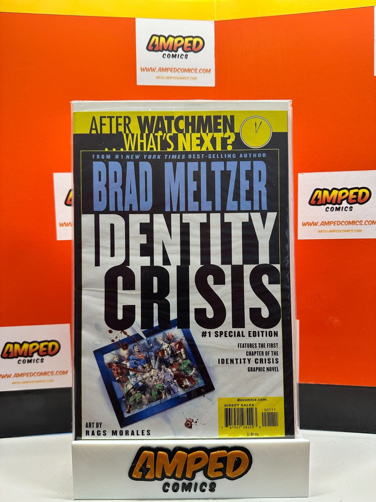 COMIC - DC Comics Identity Crisis Special Edition #1 Brad Meltzer Rags Morales