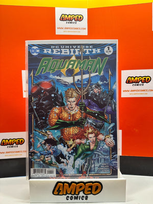 Aquaman #1 (2016) DC Universe Rebirth Comic Variant Cover Abnett Walker
