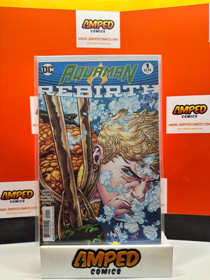 Aquaman: Rebirth #1 DC ⋅ 2016🔑1ST APP Corum Rath & Urcell terror group Deluge