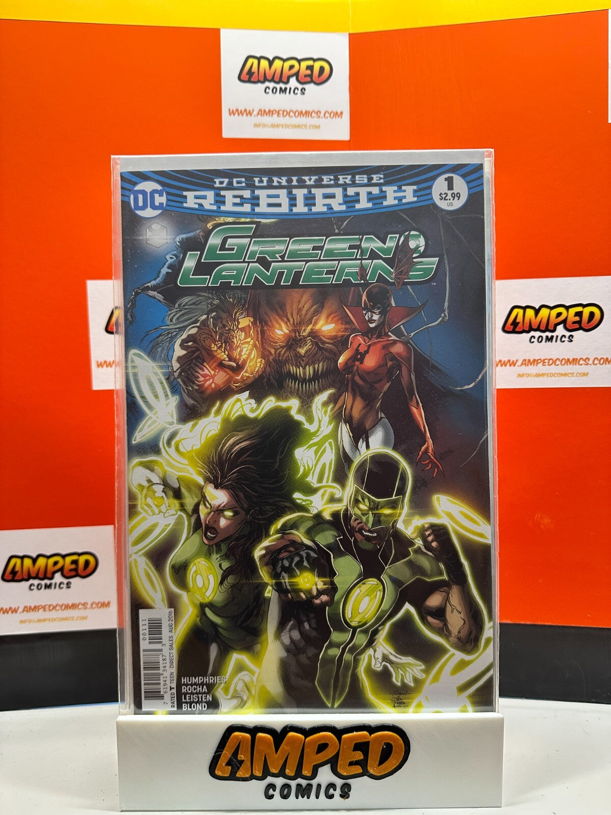 Green Lanterns Rebirth #1 DC Universe Comics (2016)