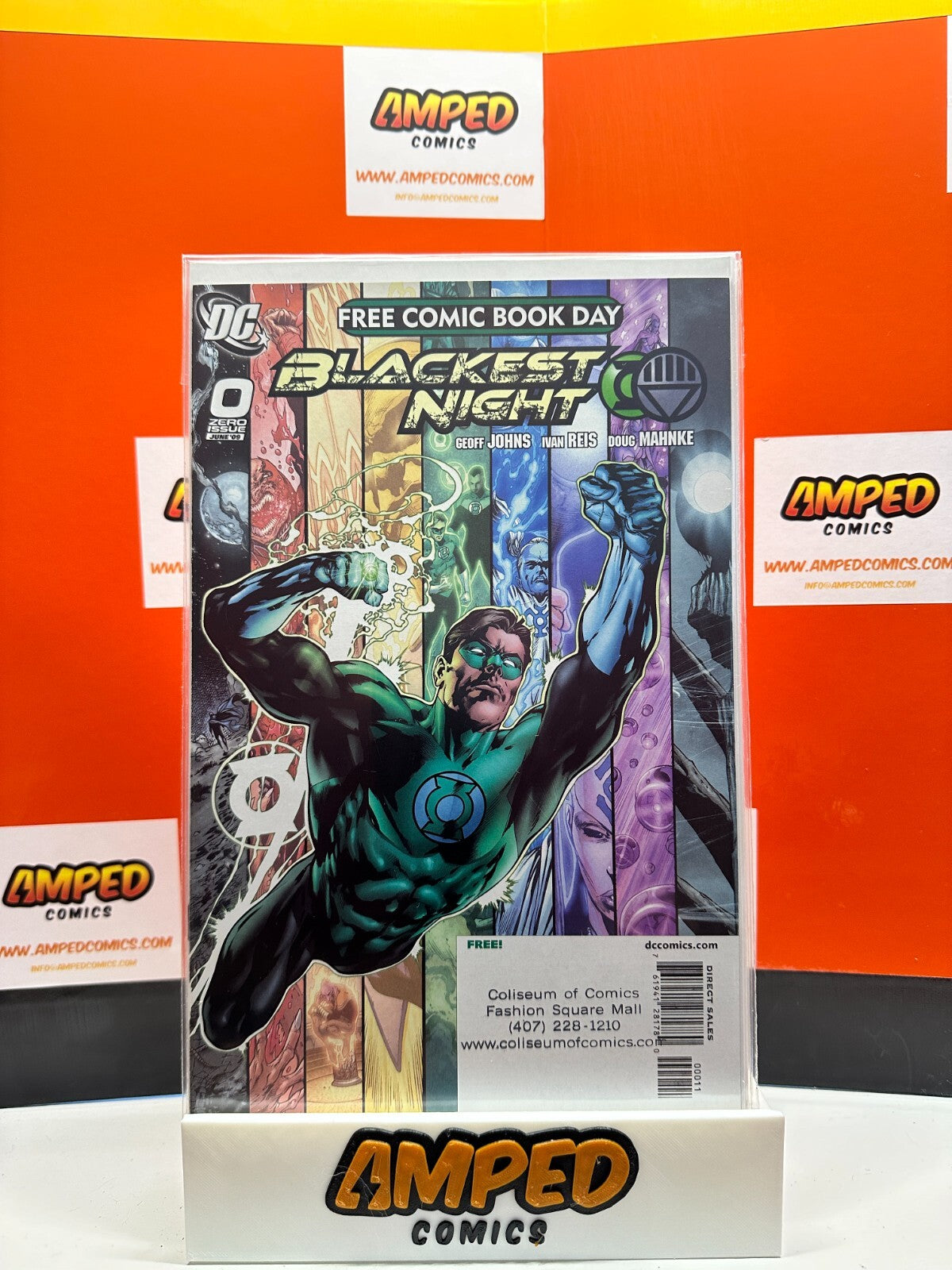 Blackest Night #0 Green Lantern FCBD Free Comic Book Day DC Comics 2009