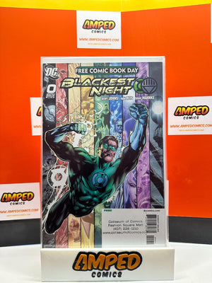 Blackest Night #0 Green Lantern FCBD Free Comic Book Day DC Comics 2009