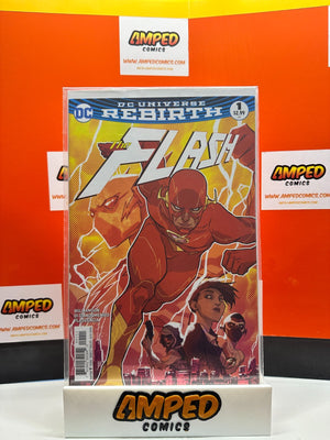 Flash #1 DC ⋅ 2016🔑1st app August Heart and origin of Godspeed & Black Hole🔑