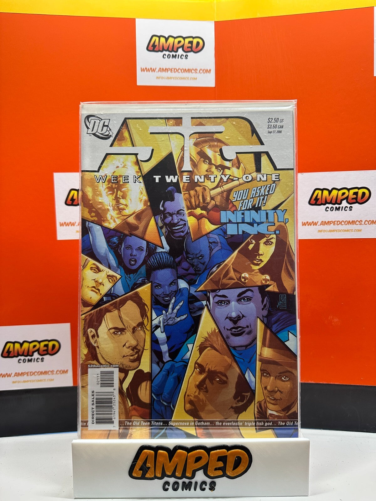 52 #21 DC ⋅ 2006🔑1ST Power Boy & Little Barda🔑Character on cover, not inside!