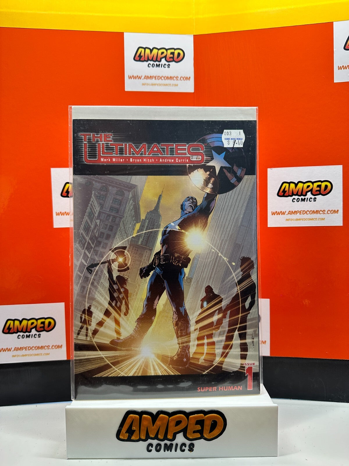 Ultimates #1 Marvel ⋅ 2002🔑RARE BOOK