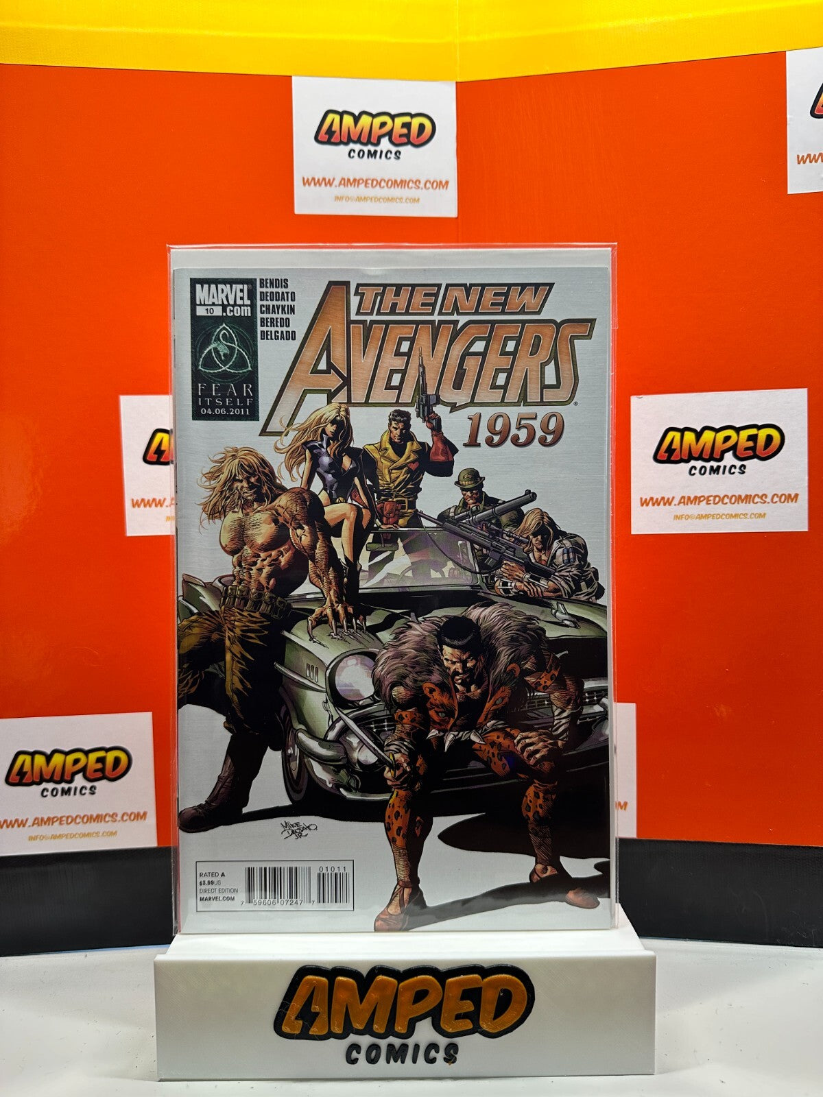 New Avengers #10 Marvel ⋅ 2011 🔑1st team appearance of the 1959 Avengers🔑