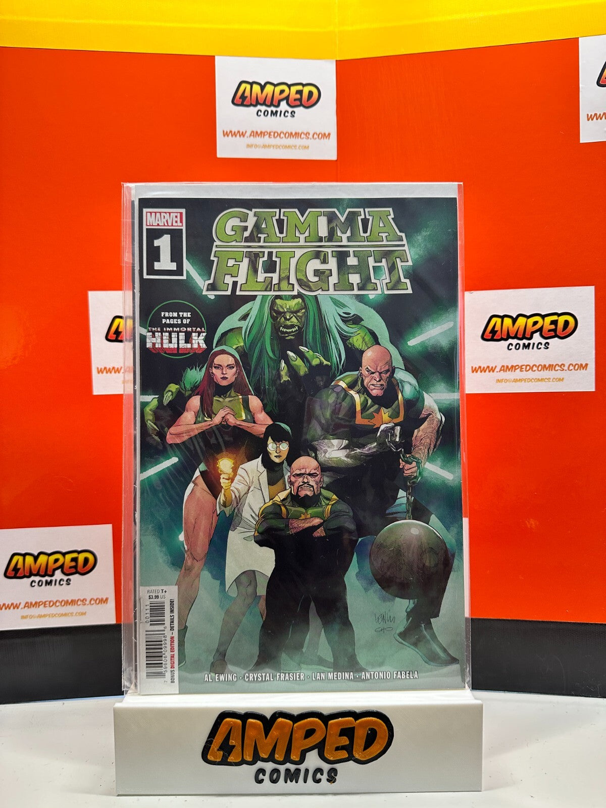 Gamma Flight #1 Marvel 2021🔑1st full team appearance of Gamma Flight🔑