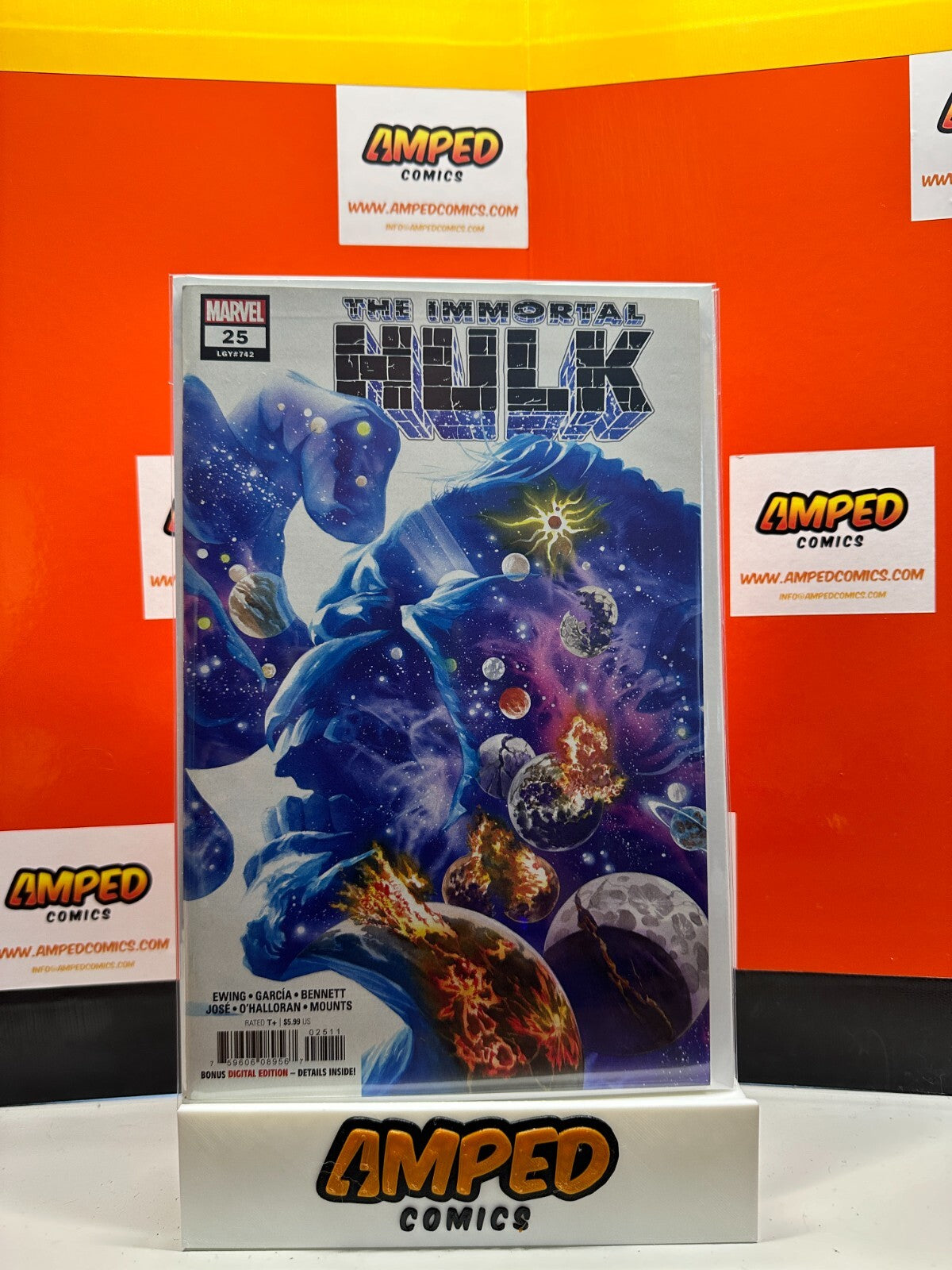 Immortal Hulk #25 Marvel 2019 Alex Ross Cover!