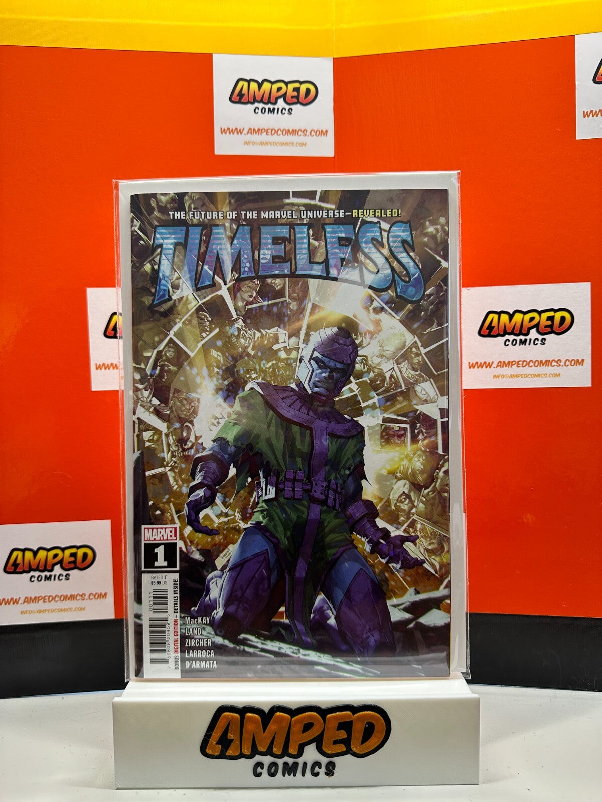 Timeless #1 Marvel ⋅ 2022🔑 1st appearance of Myrddin and the Twilight Court🔑